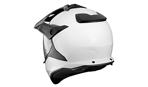 BMW Casco de moto Enduro GS de carbono, color blanco claro, tamaño para BMW 60/61