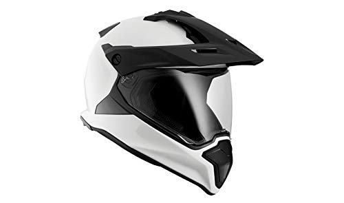 BMW Casco de moto Enduro GS de carbono, color blanco claro, tamaño para BMW 60/61