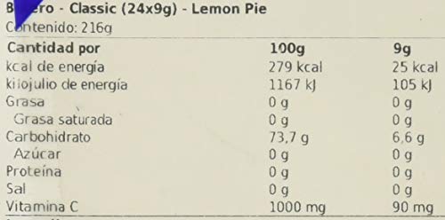 Bolero Classic Lemon Pie - Paquete de 24 x 9 gr - Total: 216 gr
