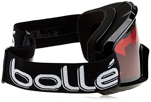 bollé Nova II Máscaras, Unisex Adulto, Negro Mate/Blanco, M/L