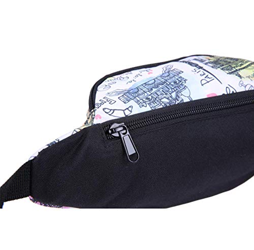 Bolsa de viaje de vacaciones, paquete de cintura para mujeres, hombres y niños