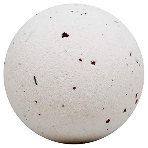 BOMBA BAÑO ESPUMOSA 140gr. COCO C/PETALOS. Sales de Baño Naturales Spa Relajantes, Espuma.