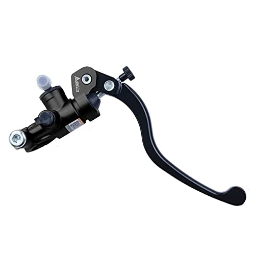 Bomba de freno delantera de motos radial alta calidad universal Adelin-braking 14X18 (Negro)