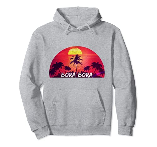 Bora Bora - Diseño de viaje Sudadera con Capucha
