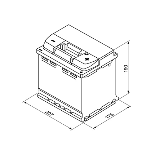 Bosch S4002 Batería de automóvil 52A/h-470A