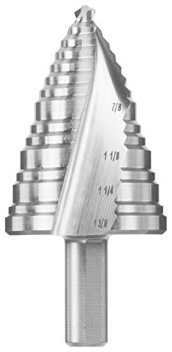 Bosch SDC10 1/4 in. to 1-3/8 in. High-Speed Steel Turbo Step Drill Bit