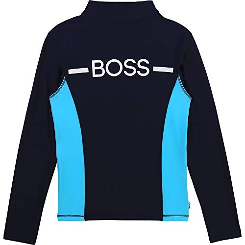 BOSS Camiseta de baño Anti-UV NIÑO Marino 10AÑOS