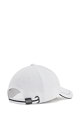 BOSS Cap 1 Gorra de béisbol, Blanco (White 100), One Size para Hombre