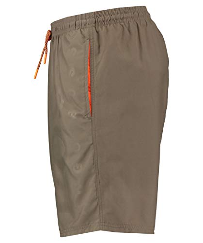 BOSS Orca Bañador, Marrón (Dark Brown 204), Small para Hombre