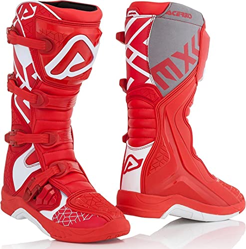 Botas X-TEAM rojo/blanco talla 43