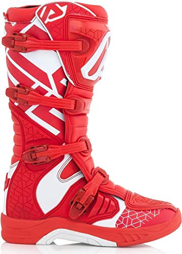 Botas X-TEAM rojo/blanco talla 43