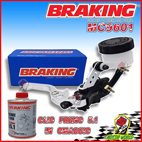 BRAKING Bomba de freno radial 19 x 21 para Yamaha R1 R6 MT09 MT07 XJ6 FZ6 FZS FZ8 FZ1