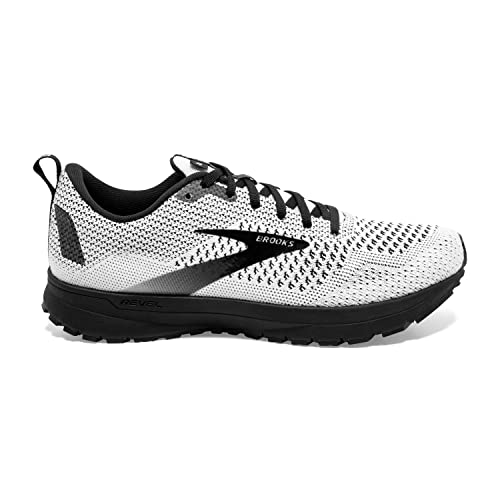 Brooks Revel 4 de las mujeres, Blanco/Negro, 38.5 EU