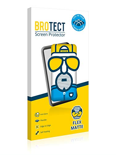 BROTECT Protector Pantalla Completa Mate Compatible con Suunto Core ALU Deep Black (2 Unidades) 3D Curvo Película Protectora