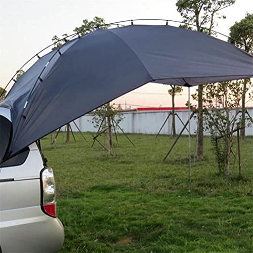 BSTQC Tienda de campaña para maletero de coche, versátil, carpa para remolque, con pared de privacidad, resistente a la lluvia, para acampar, playa, viaje, para coche, SUV, MPV