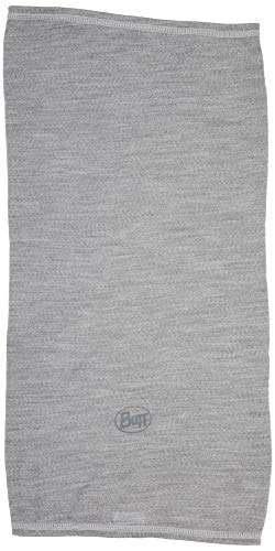 Buff Solid Tubular Lana Merino Lightweight, Unisex niños, Light Grey, Talla única