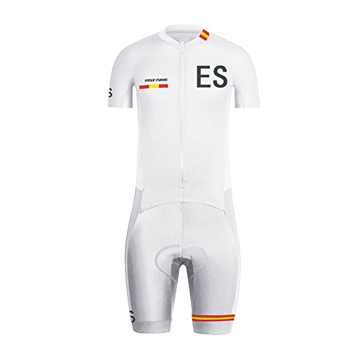 BurningBikewear Bikewear Ciclismo Hombre Bicycle Manga Corta Skinsuit MTB/Montañal Motocicletas Maillots Deportes y Aire Libre Summer Jersey/Bib Body