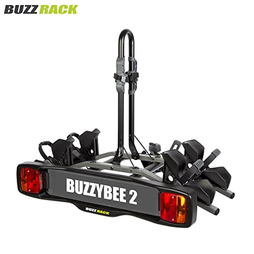 BUZZRACK New Buzzy Bee 2 - Portabicicletas sobre enganche para bicicleta