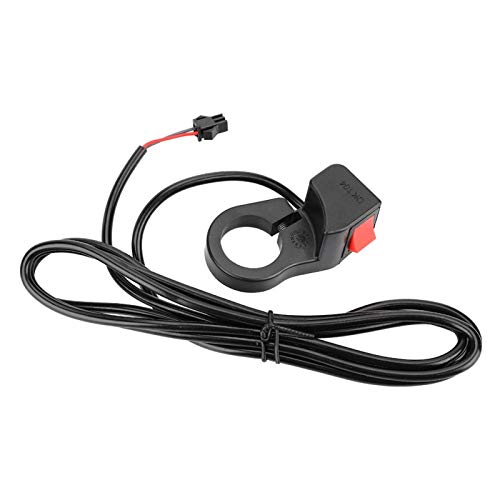 BYARSS Interruptor basculante - Interruptor basculante de Encendido/Apagado Universal montado en el Manillar de la Bicicleta eléctrica Ebike para lámpara de Cabeza