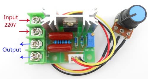 CA 50-220V 2000W SCR Regulador de Voltaje Eléctrico Regulador de Velocidad del Motor Regulador de Luz Temperatura