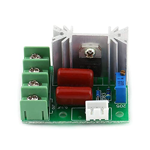 CA 50-220V 2000W SCR Regulador de Voltaje Eléctrico Regulador de Velocidad del Motor Regulador de Luz Temperatura