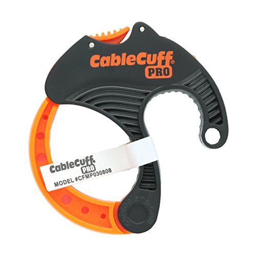 Cable Cuff PRO (Paquete de 12: 2x Grande 3 pulgadas, 4x Mediana 2 pulgadas, 6x Pequeña 1 pulgada de diámetro) Reemplazos de abrazaderas para electrónica