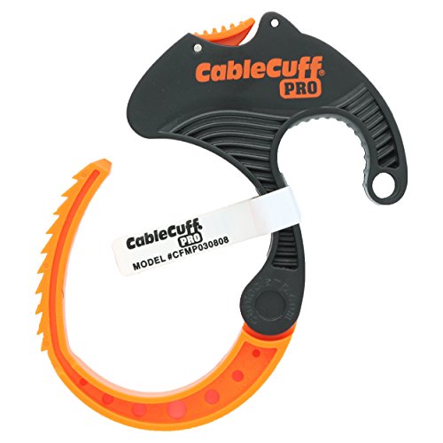 Cable Cuff PRO (Paquete de 12: 2x Grande 3 pulgadas, 4x Mediana 2 pulgadas, 6x Pequeña 1 pulgada de diámetro) Reemplazos de abrazaderas para electrónica