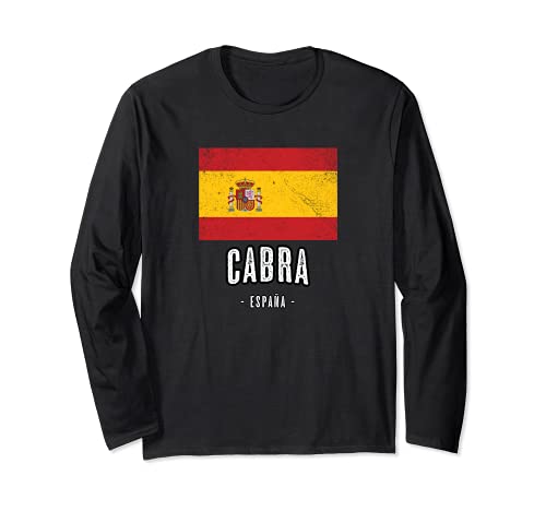 Cabra España | Souvenir - Ciudad - Bandera - Manga Larga