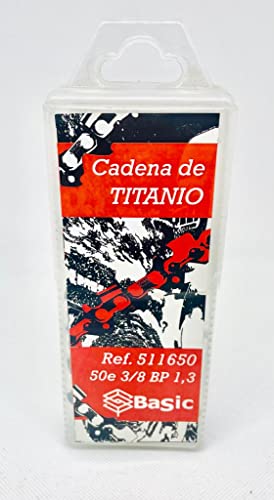 Cadena Motosierra Reforzada con Titanio 50 Eslabones 1.3 0.50 para Stihl 35 cms