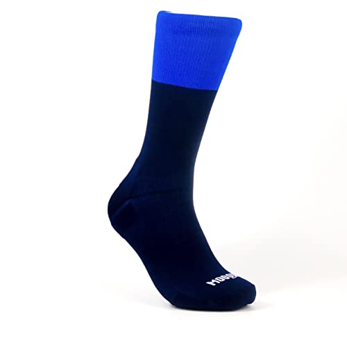 Calcetines de Ciclismo Altos Unisex Bitone Sea Stan Transpirables, Ciclismo en Ruta, MTB, Spinning, Calcetines Ciclismo Caña Alta (as4, numeric, numeric_40, numeric_42, regular, regular, 40-42)