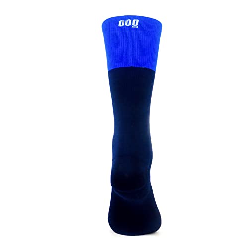 Calcetines de Ciclismo Altos Unisex Bitone Sea Stan Transpirables, Ciclismo en Ruta, MTB, Spinning, Calcetines Ciclismo Caña Alta (as4, numeric, numeric_40, numeric_42, regular, regular, 40-42)