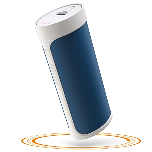 Calentador de Manos Eléctrico, Anbooc Calentador de Manos USB Recargable 5000mah Banco de Energía, Portátil Reutilizable Calienta Manos, Larga duración y Carga Rápida, para Deportes Al Aire Libre