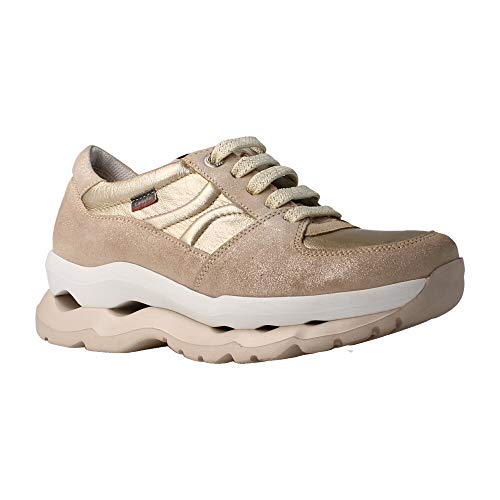 Callaghan Zapato Deportivo para Mujer Color Platino - Bugs Talla: 41