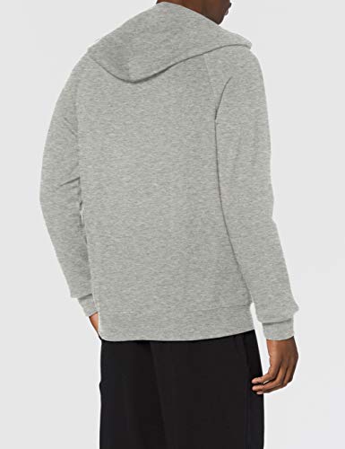 Calvin Klein Full Zip Hoodie Sudadera con Capucha, Grey Heather, M para Hombre