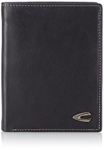 Camel Active Vegas - Cartera (Formato Vertical) Negro Talla:(B/H/T): 10cm / 12.5cm / 2cm