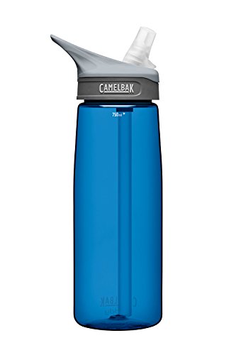 Camelbak Botella 'Eddy' Mod.16 - Botella a prueba de goteo, color azul, capacidad 0,75 litros