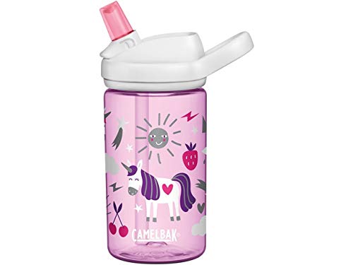 CamelBak Botellas Eddy+ Kids, Niños, Rosa, ESTANDAR