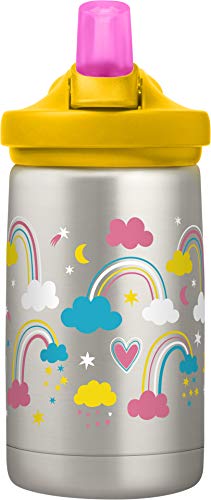 CamelBak Eddy Plus SST Vacuum Insulated Botellas, Unisex, Rainbow Love, 35 Litres/12 oz