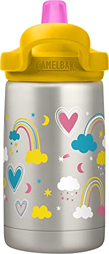 CamelBak Eddy Plus SST Vacuum Insulated Botellas, Unisex, Rainbow Love, 35 Litres/12 oz