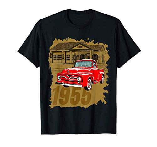 Camioneta pickup clásica americana clásica en la ruta 66 Camiseta