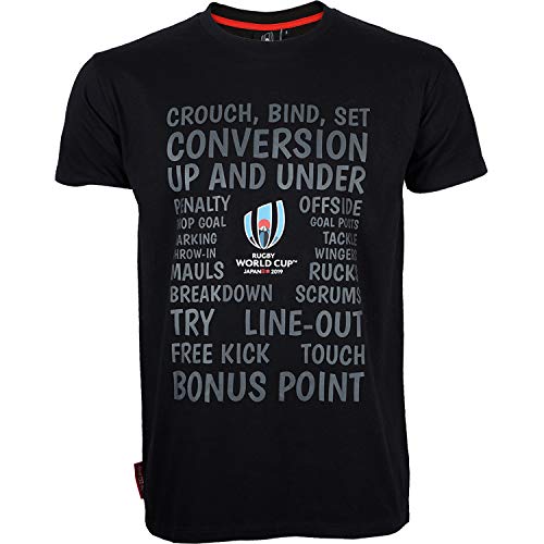 Camiseta RUGBY WORLD CUP 2019 - Colección oficial Rugby World Cup - Hombre Talla XXXL