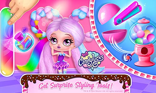 Candylocks Hair Salon - Style Cotton Candy Hair