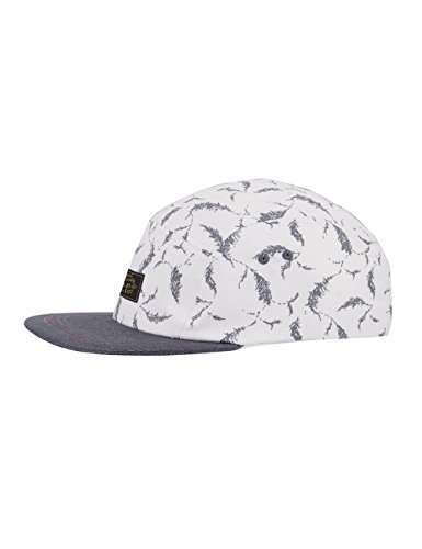 CaPO Feathers Cap Gorra de béisbol, Weiß (Ecru 2), Talla única Unisex Adulto