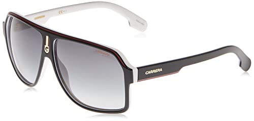 Carrera 1001/S 9O BLX Gafas de Sol, Rojo (MTBKRTCRYRED/Dark Grey SF), 62 Unisex Adulto