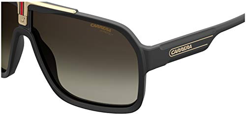 Carrera 1014/S Gafas de Sol, Negro (Black/ Brown), 64 para Hombre