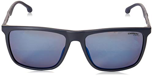 Carrera 8032/S Gafas, Mtt Blue, 57 para Hombre