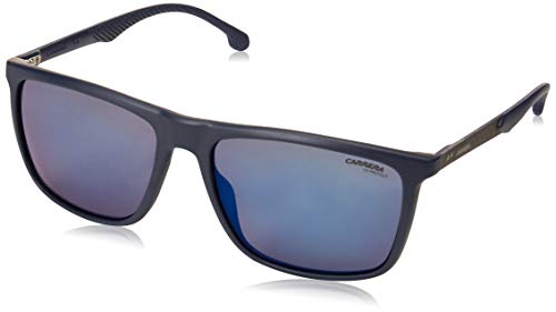 Carrera 8032/S Gafas, Mtt Blue, 57 para Hombre