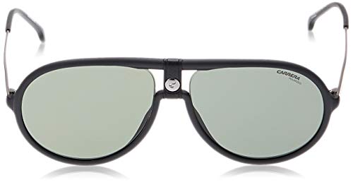 Carrera Sport 1020/S Gafas, Matt Black/GN Verde, 60 Adultos Unisex