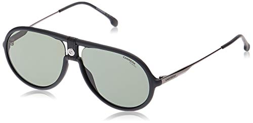 Carrera Sport 1020/S Gafas, Matt Black/GN Verde, 60 Adultos Unisex