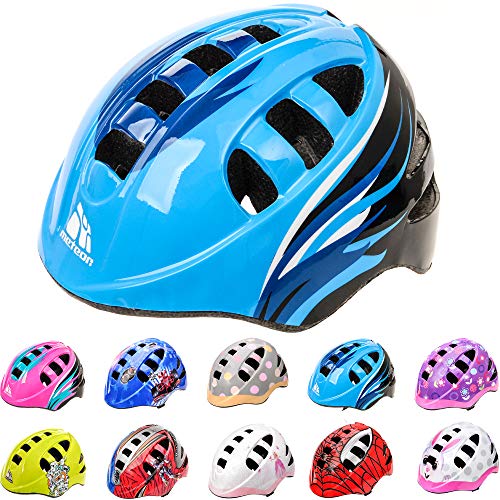 Casco Bicicleta Casco Biciclea Casco Bici Casco de Bicicleta para niños y jóvenes Casco MTB Carretera Ciclismo Skate Bicicleta patineta Patines monopatines MA-2 (S(48-52cm), Orbit Blue)